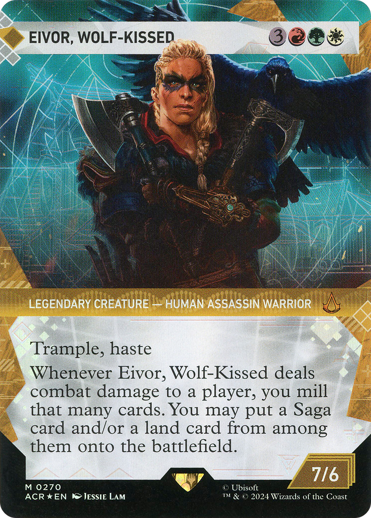 Eivor, Wolf-Kissed (ACR-270) Foil - Assassin's Creed: (Showcase) (Borderless)