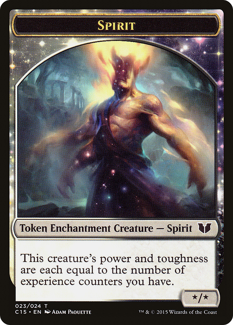 Spirit (C15-023) - Commander 2015 Tokens: (enchantment)