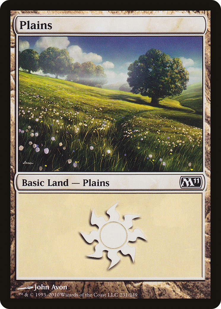 Plains (M11-231)  - Magic 2011