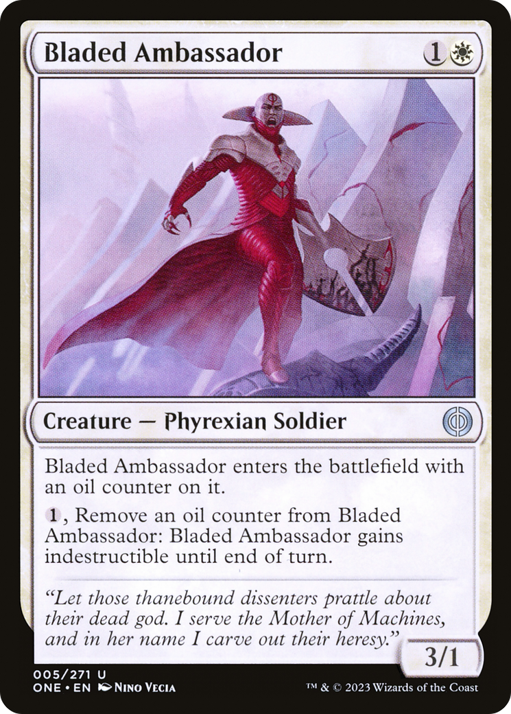 Bladed Ambassador (ONE-005) - Phyrexia: All Will Be One