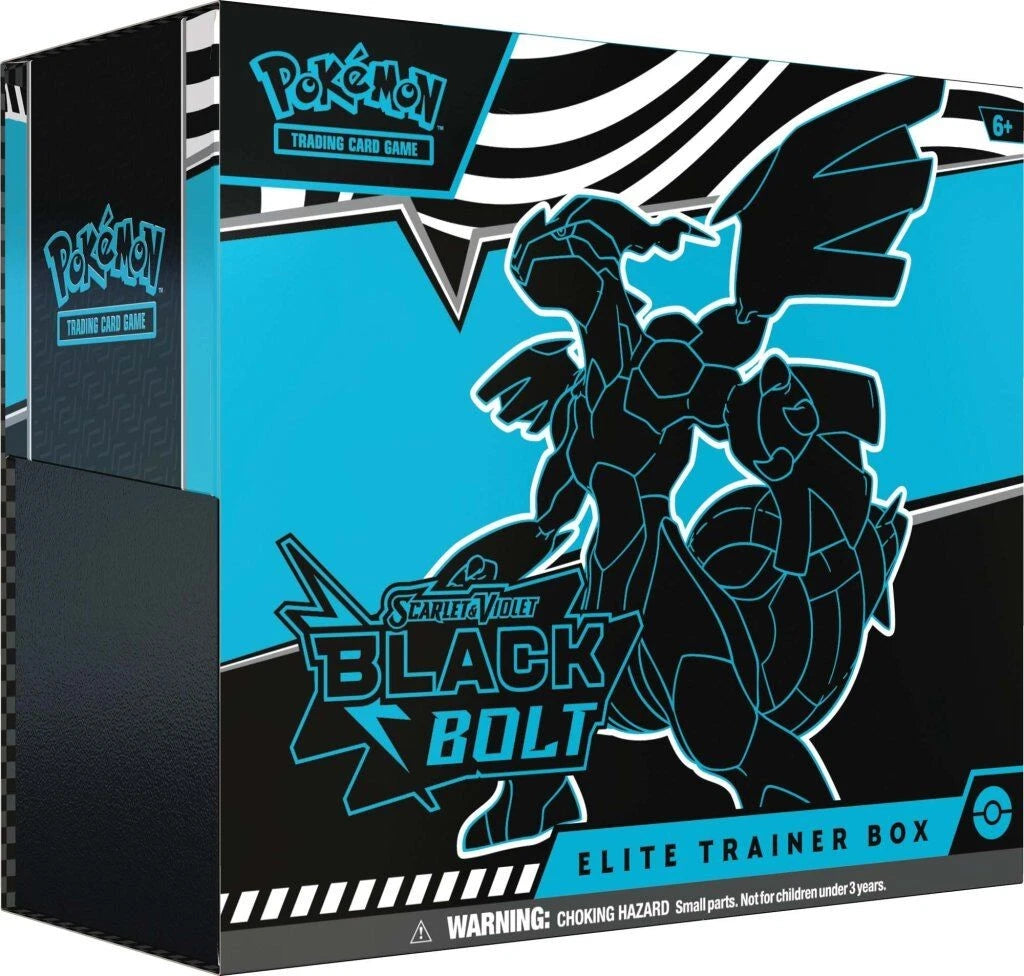 Pokemon TCG Scarlet & Violet 10.5 Black Bolt Elite Trainer Box (Check Description)