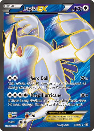 Lugia EX (94 Full Art) 94/98 - XY Ancient Origins Holofoil
