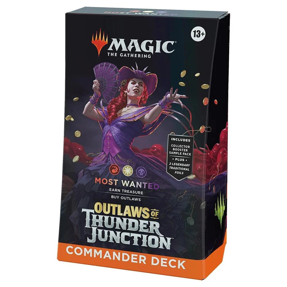 Magic The Gathering - Outlaws of Thunder Junction Commander Deck - Most Wanted