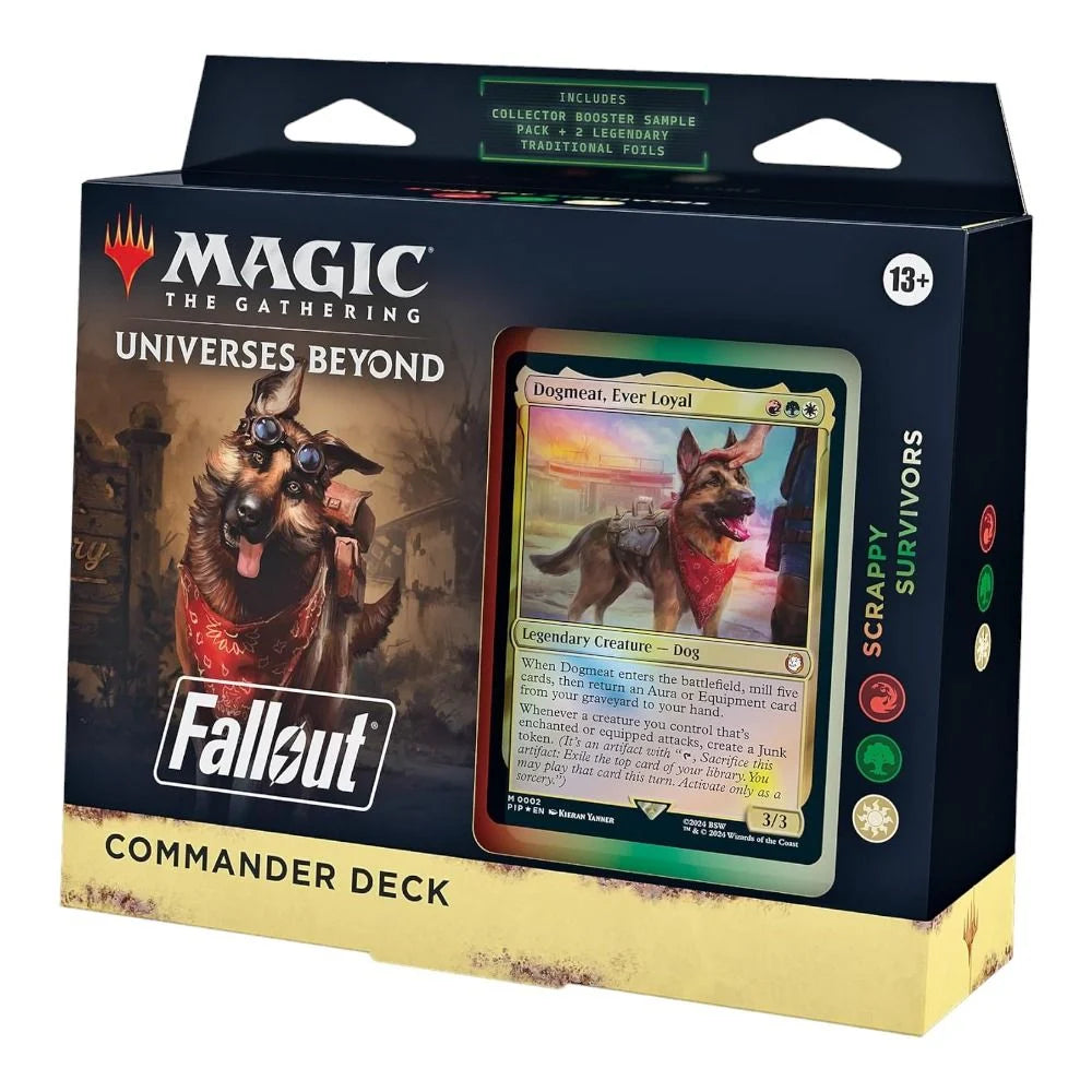 Magic The Gathering - Universes Beyond Fallout Commander Deck - Scrappy Survivors