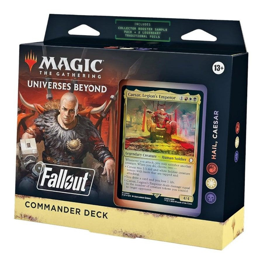 Magic The Gathering - Universes Beyond Fallout Commander Deck - Hail Caesar