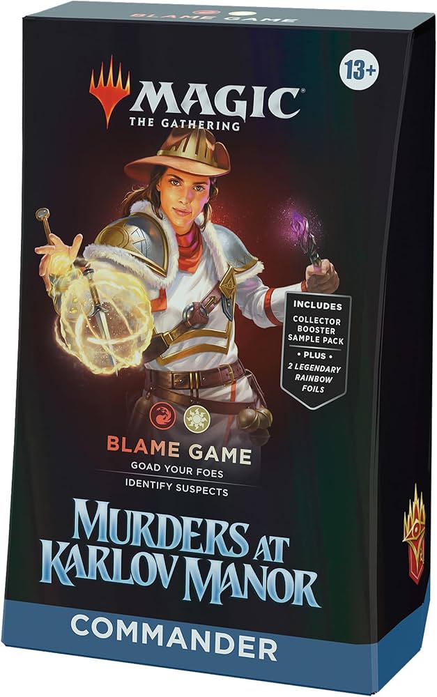 Magic The Gathering - Murders at Karlov Manor Commander Deck - Blame Game