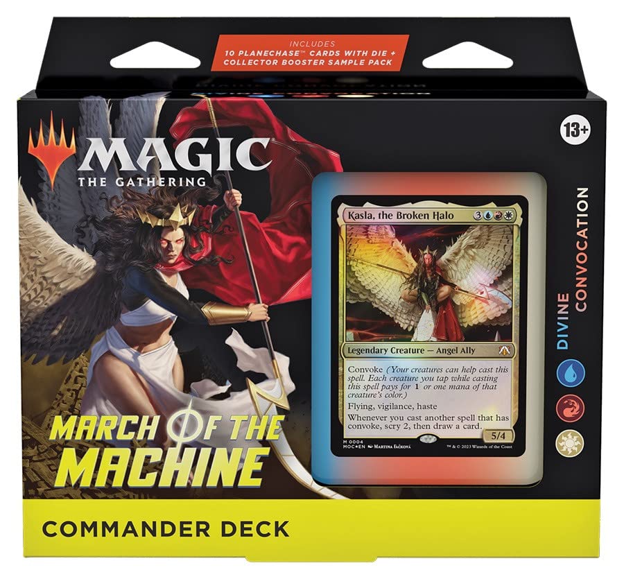 Magic The Gathering - March Of The Machine Commander Deck - Divine Convocation Blue/Red/White