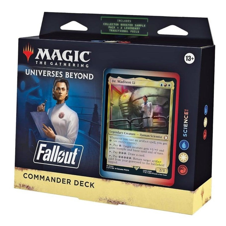 Magic The Gathering - Universes Beyond Fallout Commander Deck - Science