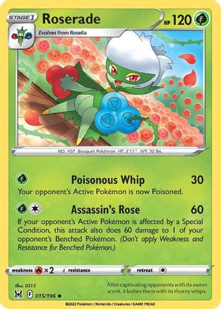 Roserade 15/196 - SWSH11 Lost Origin