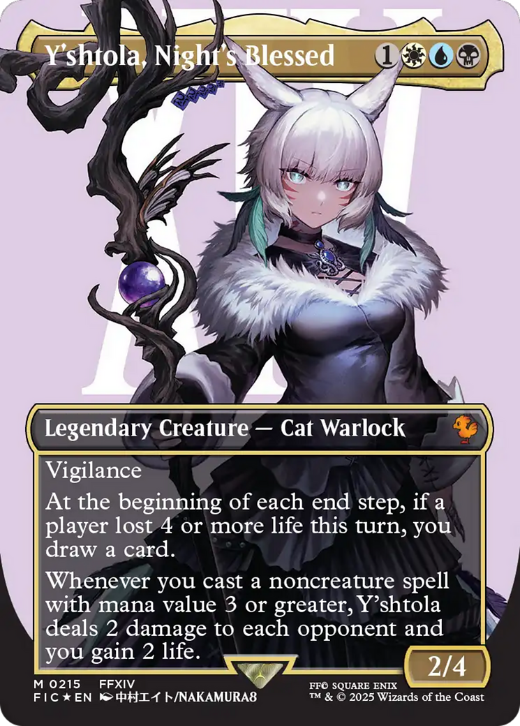 Y'shtola, Night's Blessed Foil (FIC-215) - Commander: FINAL FANTASY (B - Magic: The Gathering | Mana Market Australia Y'shtola, Night's Blessed Foil (FIC-215) - Commander: FINAL FANTASY (B - Magic: The Gathering | Mana Market Australia