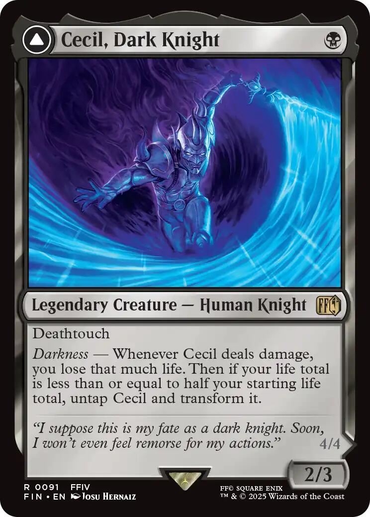 Cecil, Dark Knight (FIN-091) - FINAL FANTASY