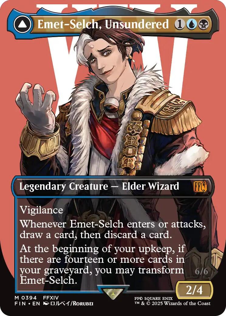 Emet-Selch, Unsundered (Borderless) (FIN-394) - FINAL FANTASY (Borderless)