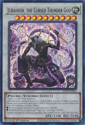 Juraishin, the Cursed Thunder God (ALIN-EN043) - Alliance Insight