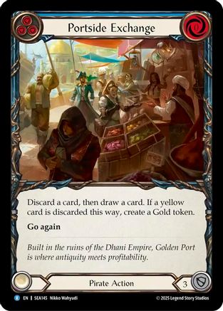 Portside Exchange (SEA145) - High Seas Rainbow Foil
