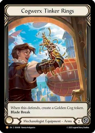 Cogwerx Tinker Rings (Treasure) (SEA008) - High Seas Cold Foil
