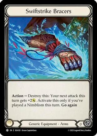 Swiftstrike Bracers (Treasure) (SEA183) - High Seas Cold Foil