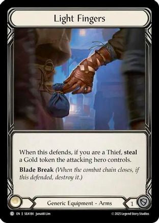 Light Fingers (Treasure) (SEA184) - High Seas Cold Foil