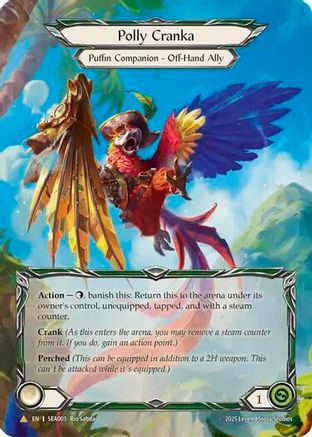 Polly Cranka (Treasure) (SEA003) - High Seas Cold Foil