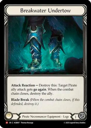 Breakwater Undertow (AGB007) - Armory Deck: Gravy Bones Rainbow Foil