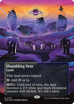 Shambling Vent (0173) (Borderless) (Galaxy Foil) (EOE-173) - Edge of Eternities Foil
