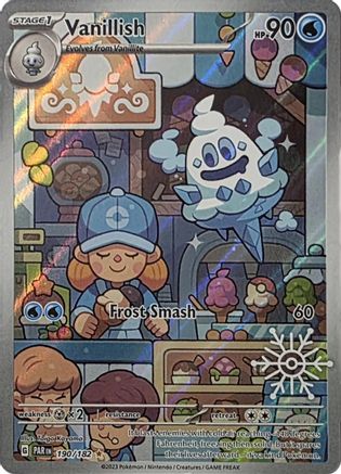 Vanillish - 190/182 (Holiday Calendar) 190 - Miscellaneous Cards & Products Holofoil