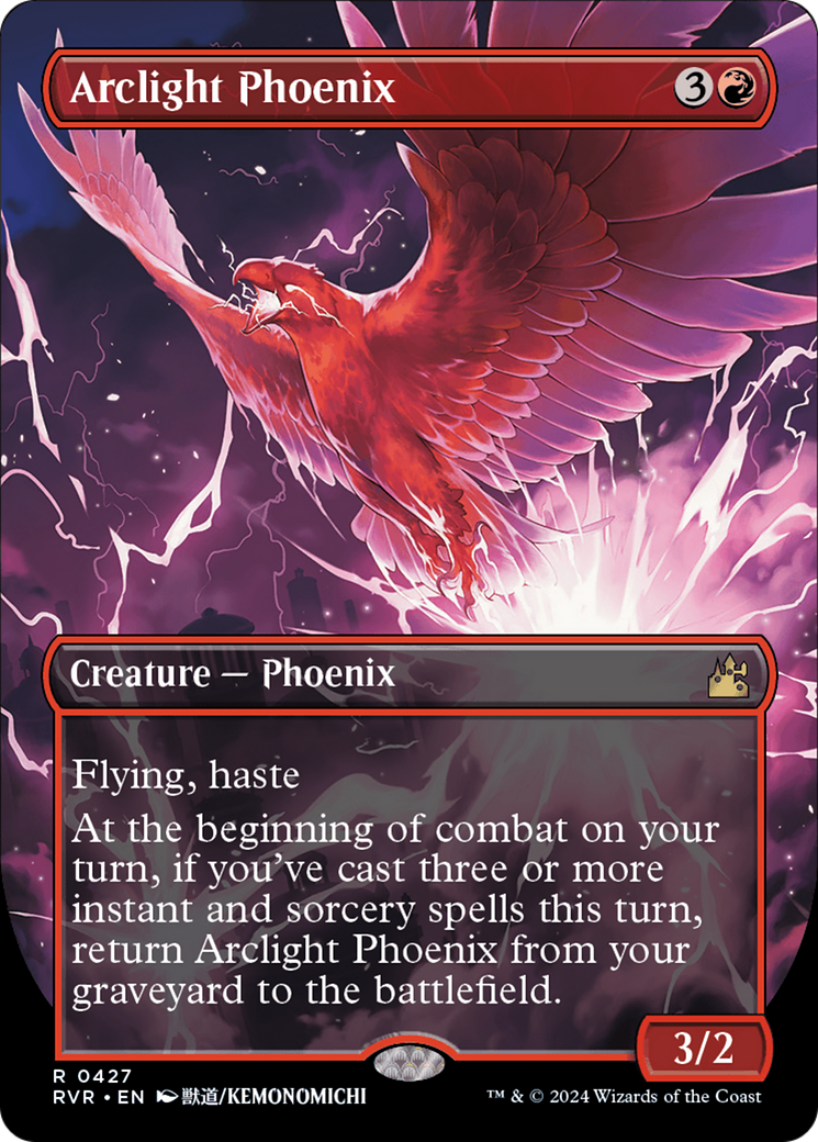 Arclight Phoenix (RVR-427) - Ravnica Remastered (Borderless)