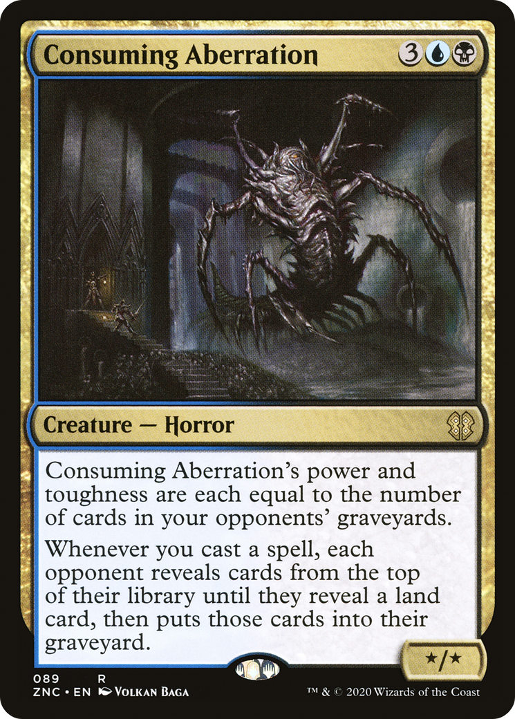 Consuming Aberration  (ZNC-089) - Zendikar Rising Commander