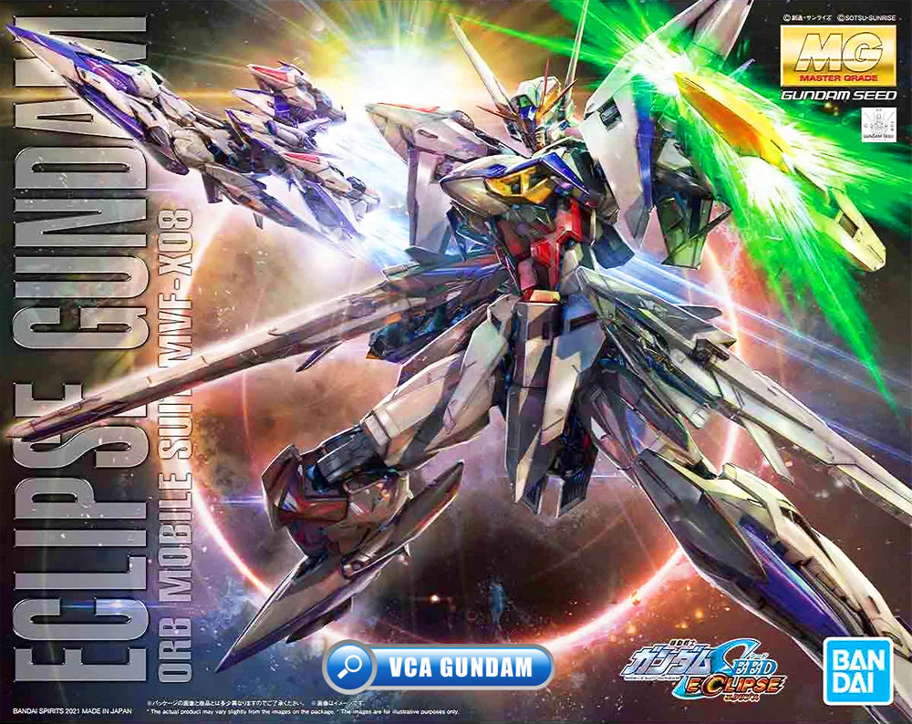 Bandai Mg 1/100 Mvf-x08 Eclipse Gundam