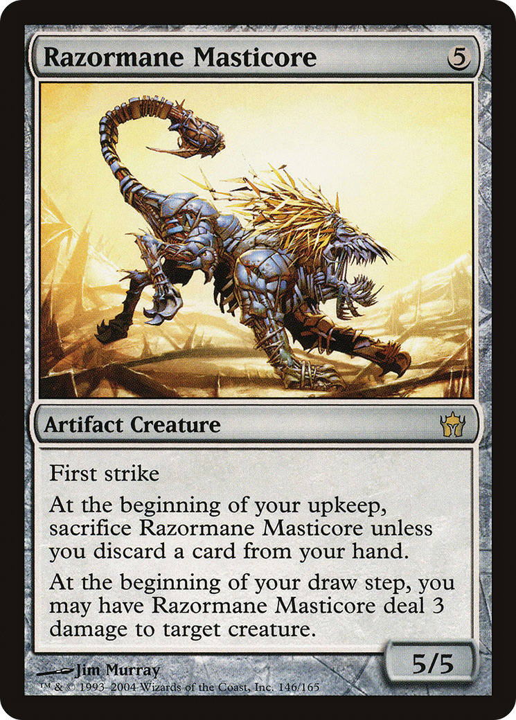 Razormane Masticore (5DN-146)  - Fifth Dawn