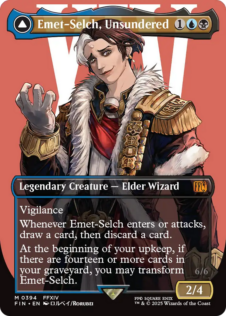 Emet-Selch, Unsundered (Borderless) (FIN-394) - FINAL FANTASY (Borderless)