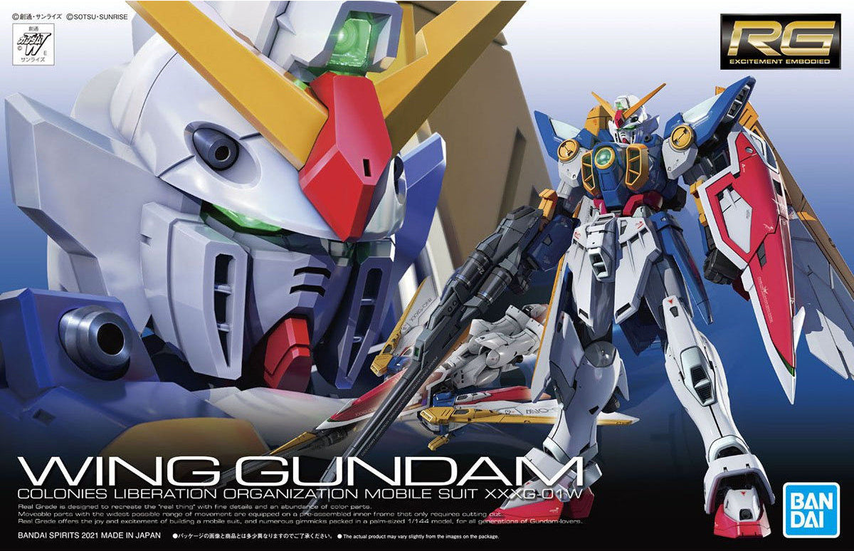 Bandai Rg 1/144 Wing Gundam