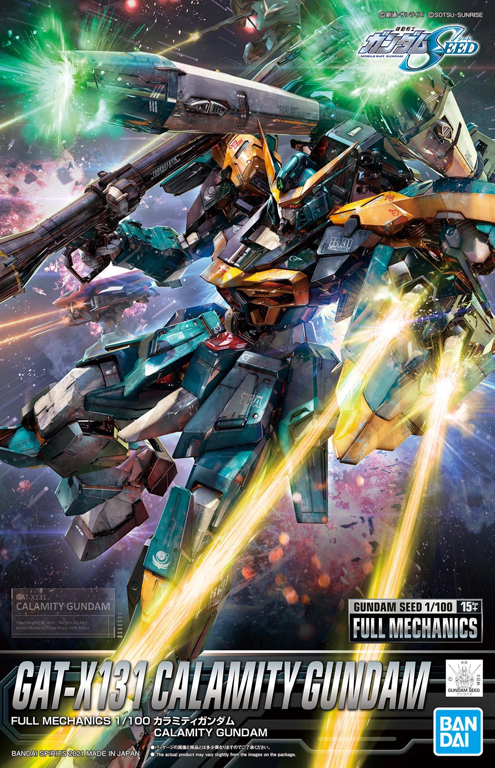 Bandai Full Mechanics 1/100 Calamity Gundam
