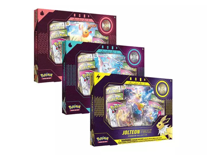 Pokemon - Eevee Evolution VMAX Premium Collection (SET OF 3)