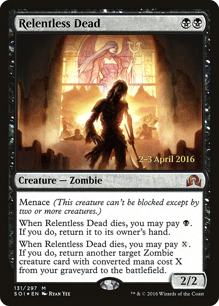 Relentless Dead [Shadows over Innistrad Prerelease Promos]
