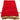 Metallic Dice Games - Velvet Dice Bag with Gold Satin Lining - Red