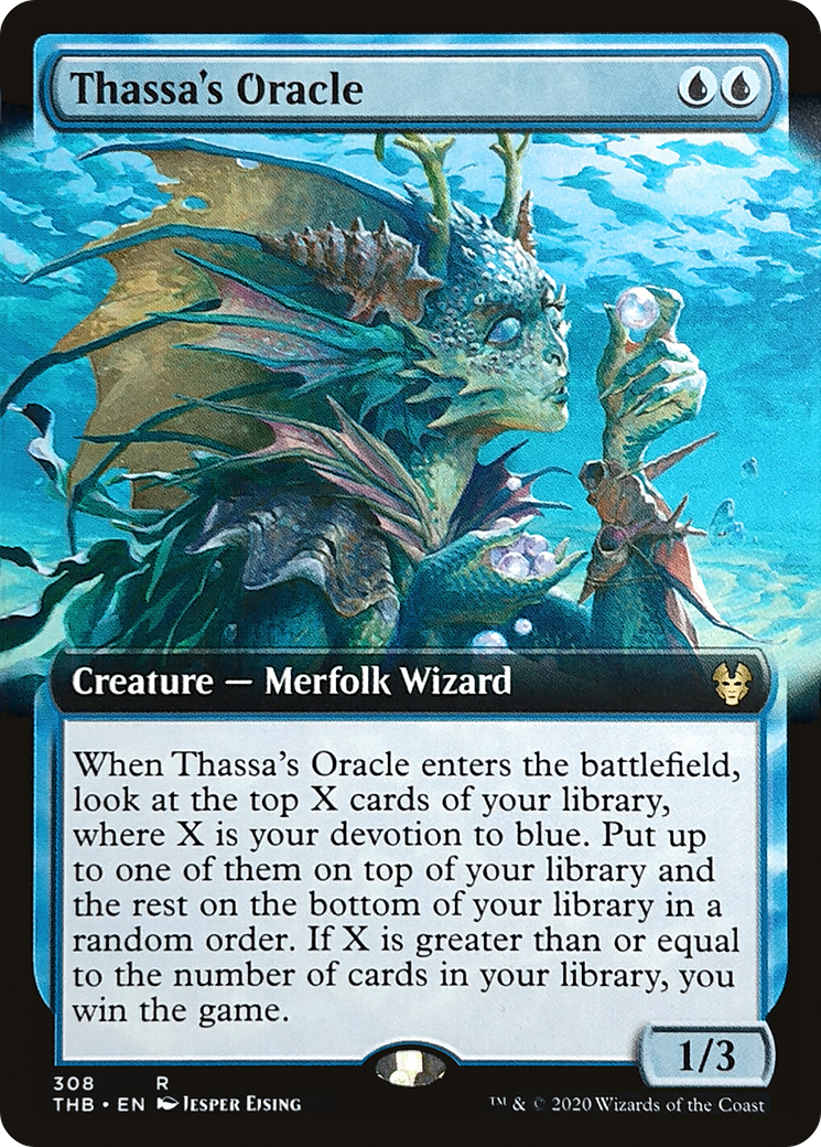 Thassa's Oracle (THB-308)  - Theros Beyond Death: (Extended Art)