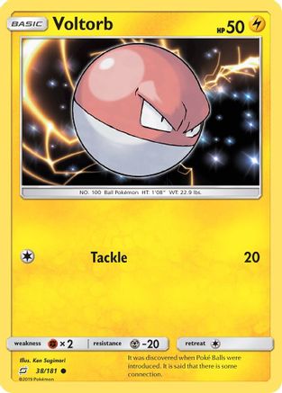 Voltorb 38/181 - SM  Team Up