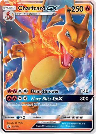 Charizard GX - SM211 SM211/248 - SM Promos Holofoil