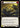 Breakneck Battery (Yellow) - Welcome to Rathe 1st Edition