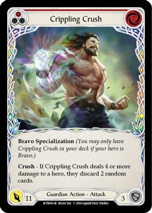 Crippling Crush [WTR043-M] (Welcome to Rathe)  Alpha Print Normal