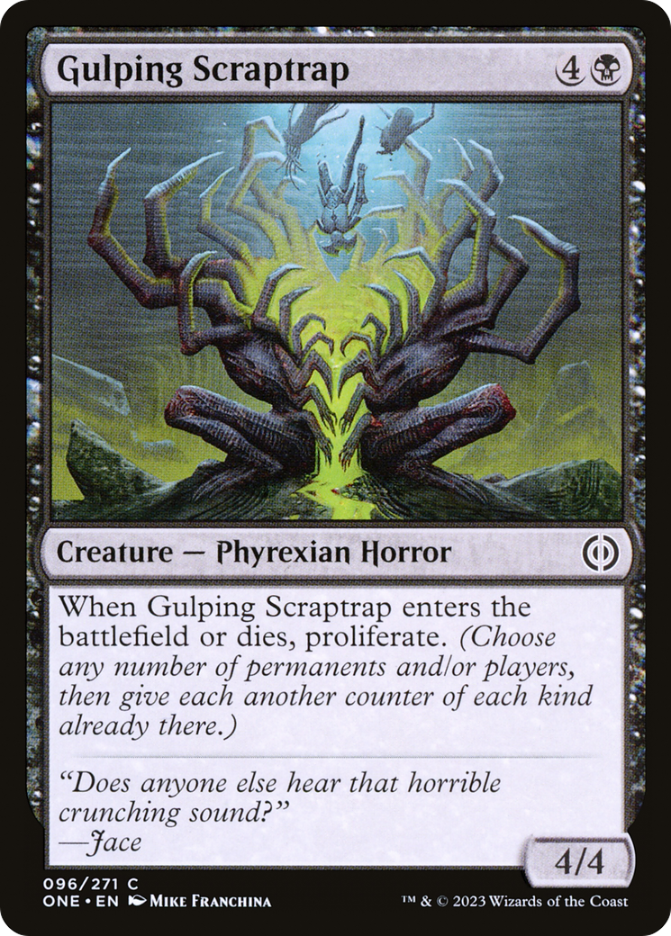 Gulping Scraptrap (ONE-096)  - Phyrexia: All Will Be One
