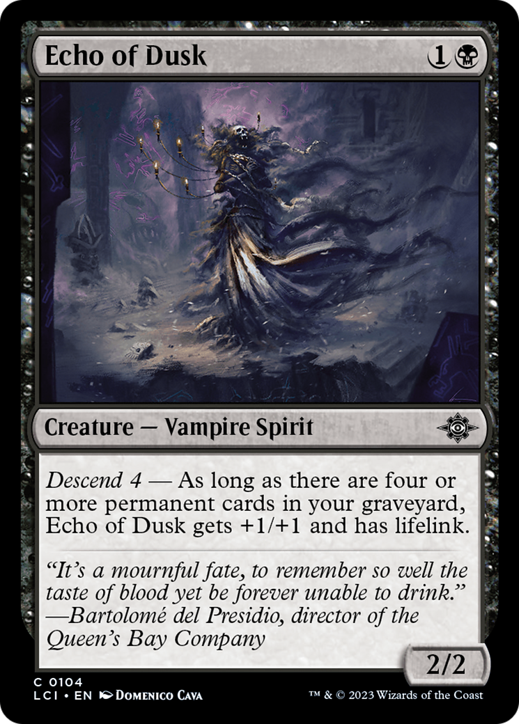 Echo of Dusk  (LCI-104) - The Lost Caverns of Ixalan