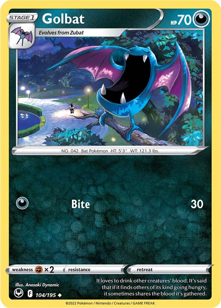 Golbat 104/195 - SWSH12 Silver Tempest