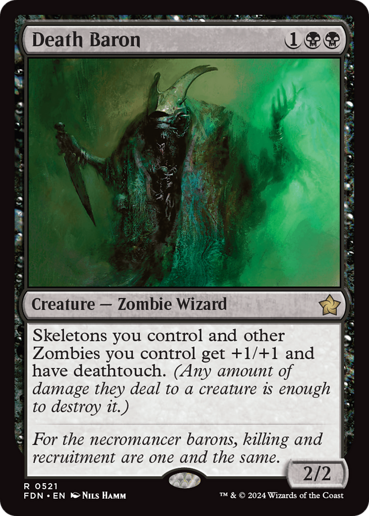 Death Baron (FDN-521)  - Foundations