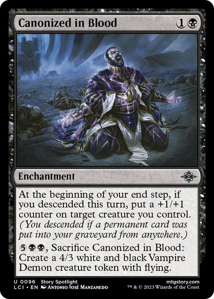 Canonized in Blood  (LCI-096) - The Lost Caverns of Ixalan