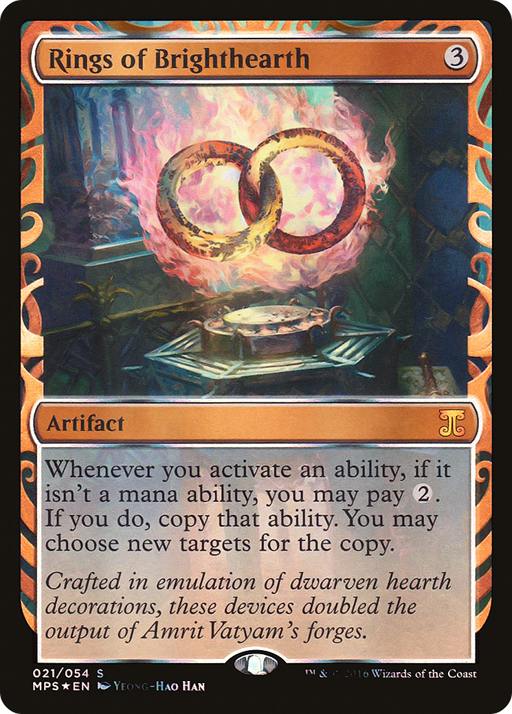 Rings of Brighthearth (MPS-021)  Foil - Kaladesh Inventions