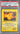 2000 Pokemon Gym Challenge #84 Lt. Surge'S Pikachu 1st Edition PSA 10