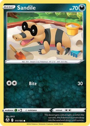Sandile 111/195 - SWSH12 Silver Tempest