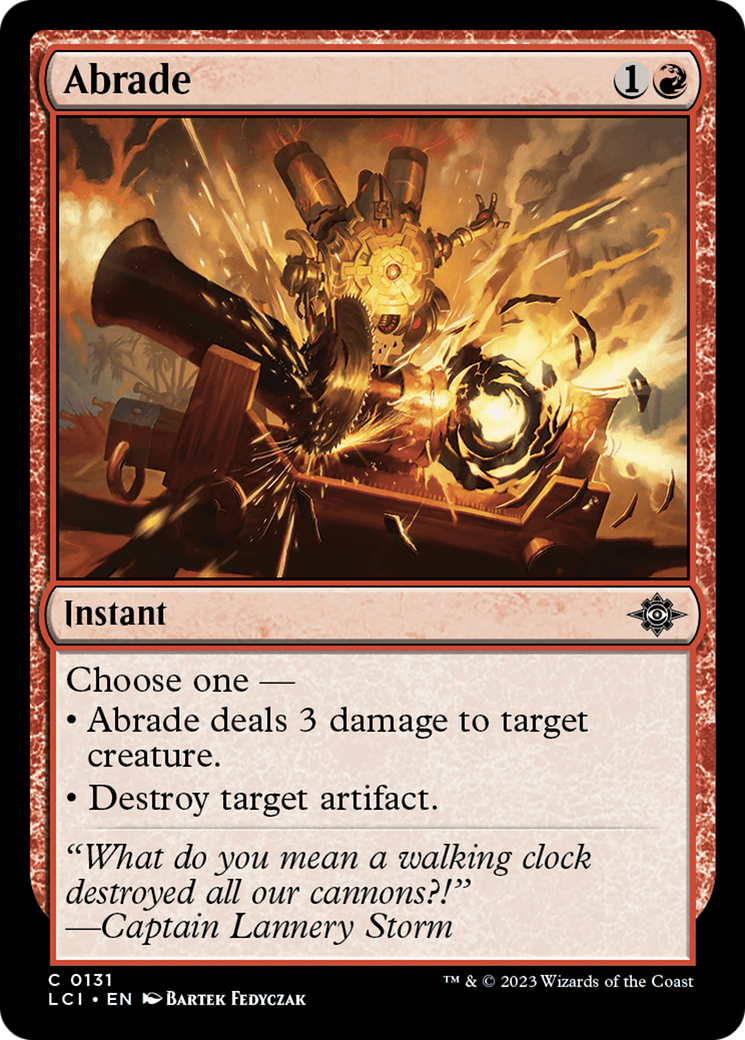 Abrade  (LCI-131) - The Lost Caverns of Ixalan