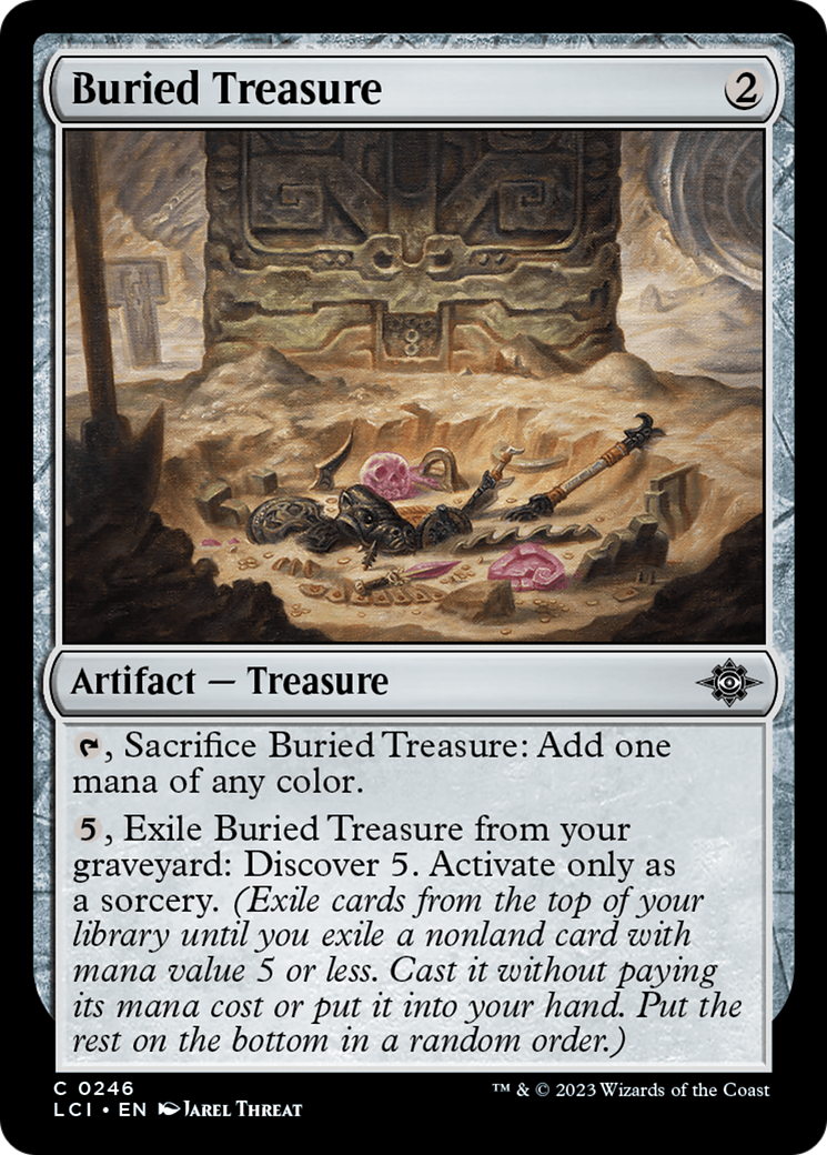 Buried Treasure  (LCI-246) - The Lost Caverns of Ixalan